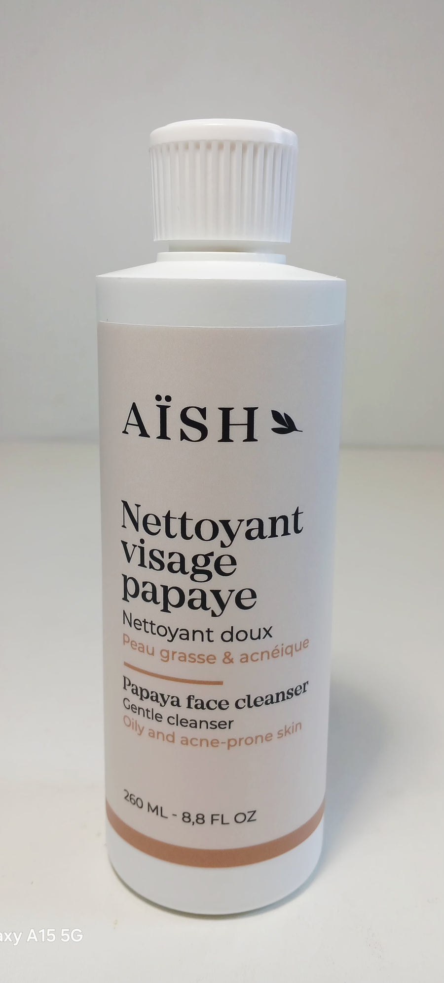 NETTOYANT VISAGE - PAPAYE CAFÉ VERT ET ANANAS