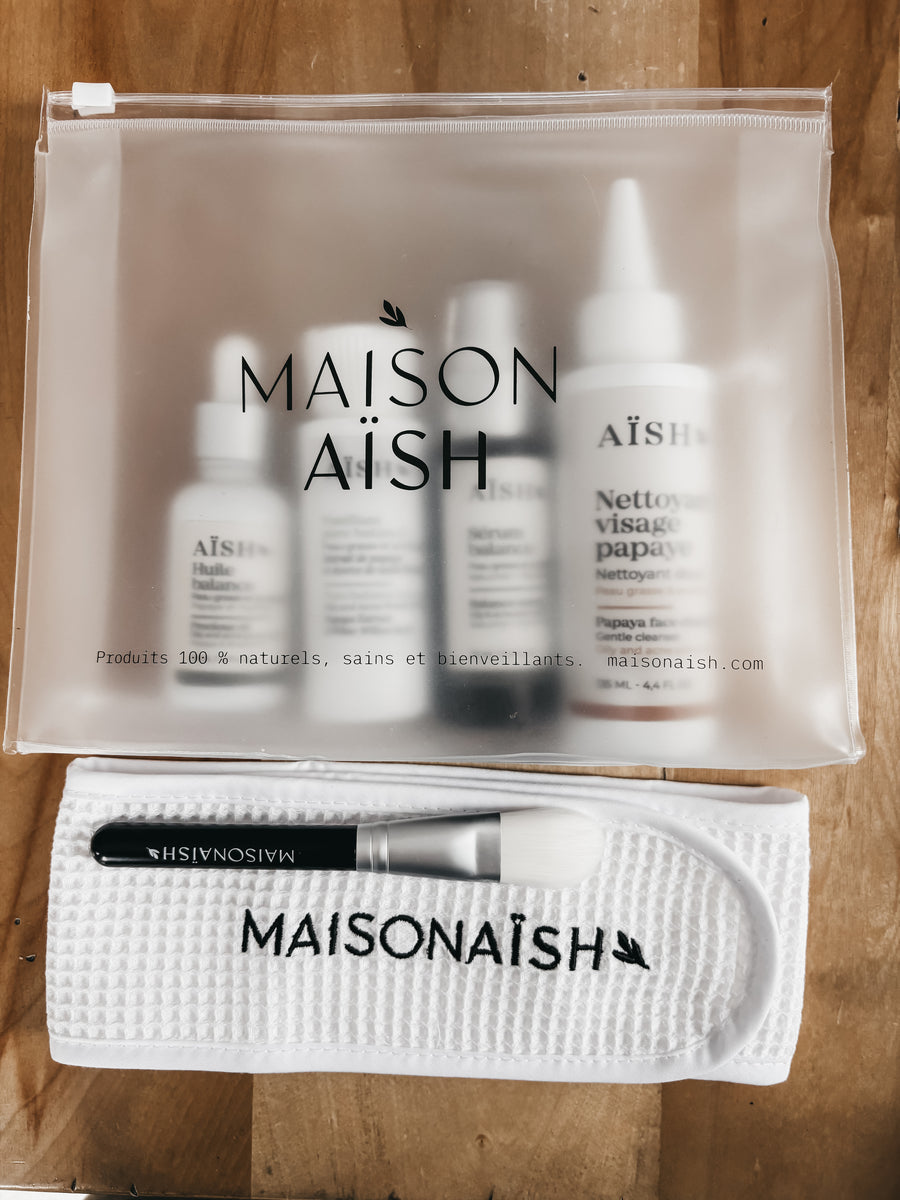 BEAUTY POUCH - routine peau grasse et acnéique